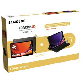 Tablette Android SAMSUNG Pack Galaxy Tab S9 + Cover Keyboard IA