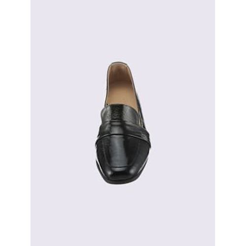 Escarpins Cuir Verni Aspect Wetlook - - Noir - 38