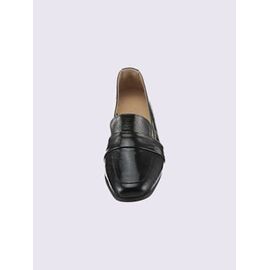 Escarpins Cuir Verni Aspect Wetlook - - Noir - 38