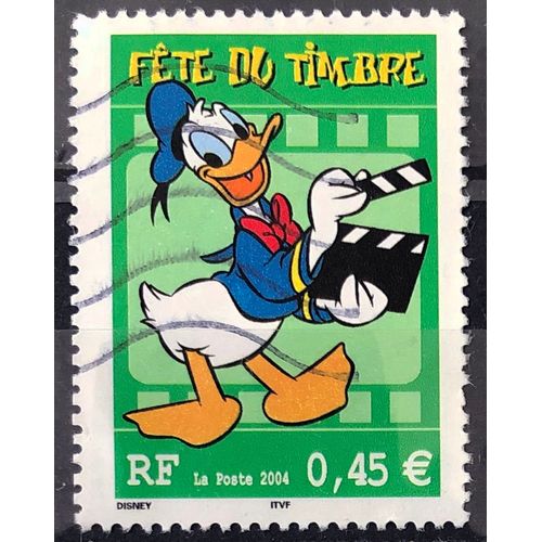 Fête Du Timbre - Donald 0,45 Euros (Joli N° 3642) Obl - France Année 2004 - Brn83 - N33702