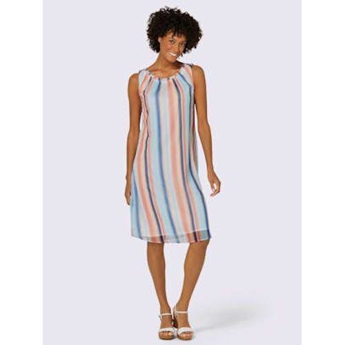 Robe De Loisirs Qualité Polyester Douce Et Fluide - Collection L - Aigue-Marine Imprimé