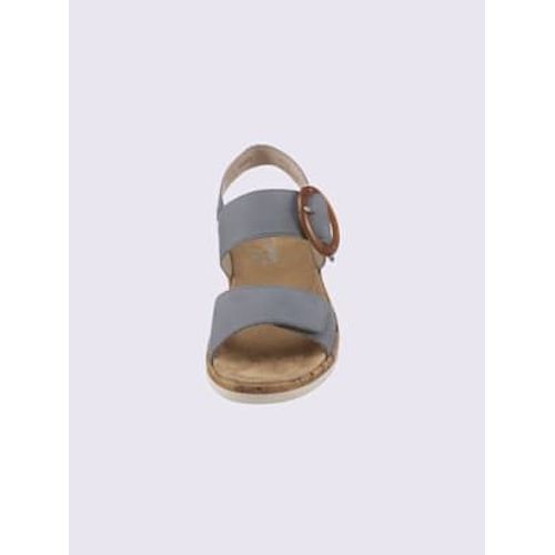 Sandales Largeur F* Remonte Bleu Jean