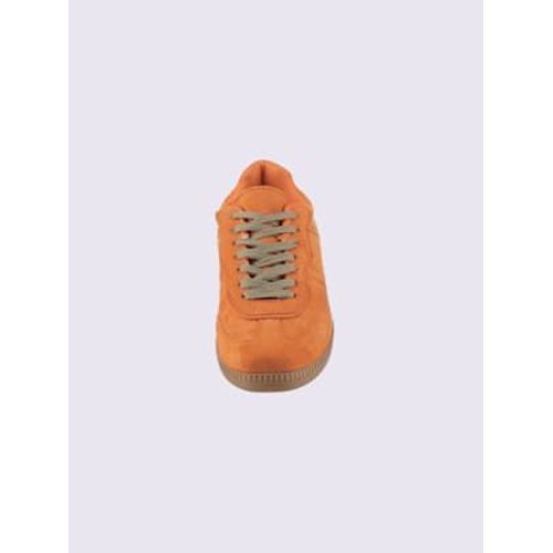 Baskets Matière Synthétique Orange