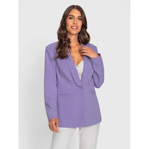 Blazer Col Châle Affinant - Ashley Brooke - Lavande