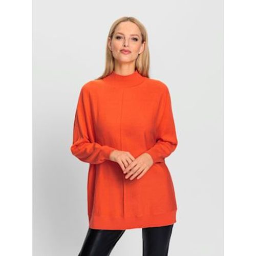 Pull À Col Montant Pur Coton - Rick Cardona - Orange
