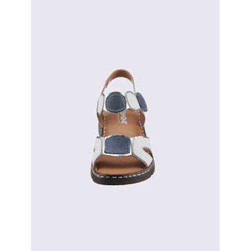 Sandales Largeur G* Gemini Blanc