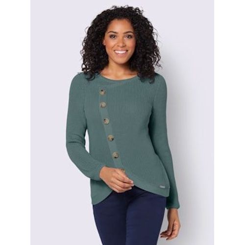 Pull Encolure Ronde 50% Coton - Collection L - Jade