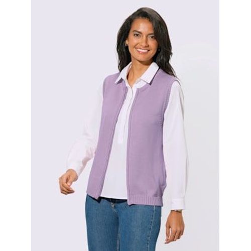 Gilet En Tricot 50% Coton - Collection L - Parme