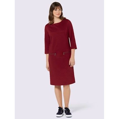 Robe En Jersey - - Rouge Foncé