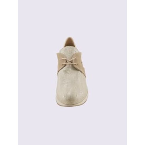 Chaussures À Lacets De Fabrication Espagnole - - Sable - 40