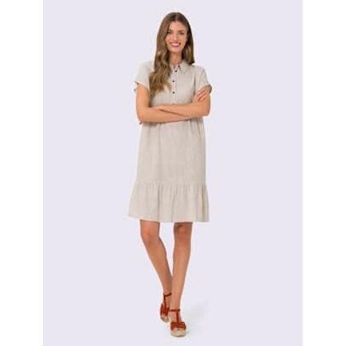 Robe De Loisirs 55% Lin - Linea Tesini - Sable Chiné