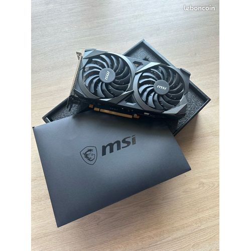 Carte graphique MSI GeForce RTX 3060Ti 8GB GDDR6 256bit PCI Express 4.0 16X 14000MHz