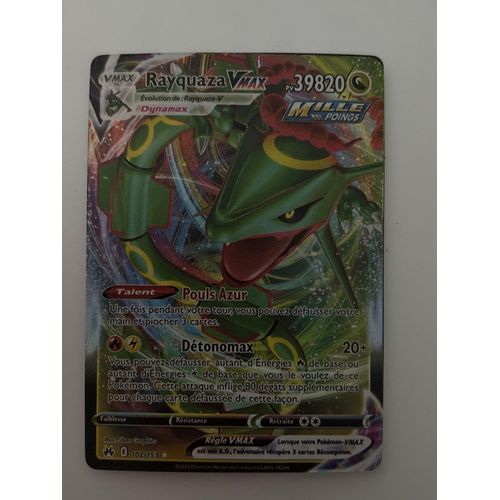 Carte Pokémon Rayquaza Vmax