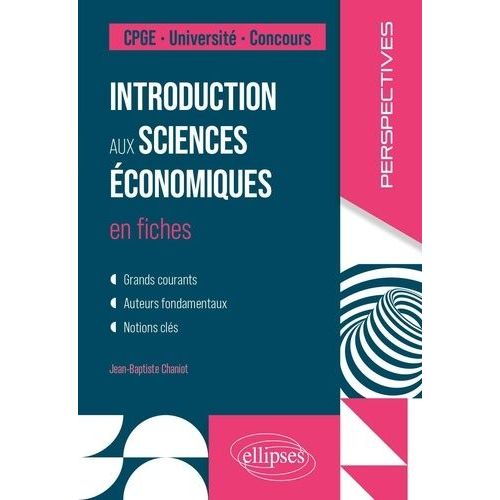 Introduction Aux Sciences Économiques En Fiches