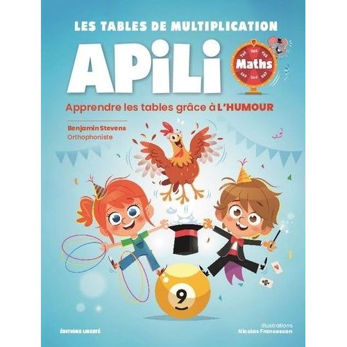 Tables De Multiplication Apili - Apprendre Les Tables Grâce À L'humour Et Aux Différents Canaux De Mémorisation