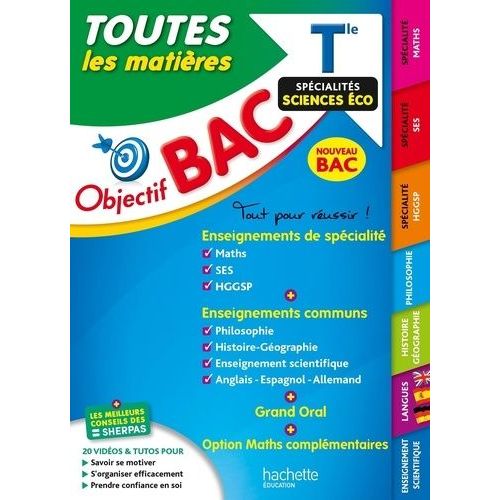 Toutes Les Matières Tle Spécialités Sciences Éco