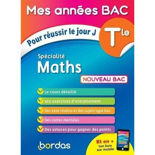 Specialité Maths Tle - Pour Réussir Le Jour J
