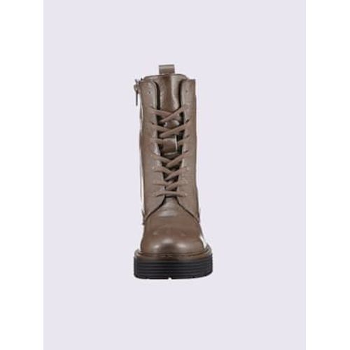 Bottes À Lacets De Fabrication Espagnole - - Taupe - 41