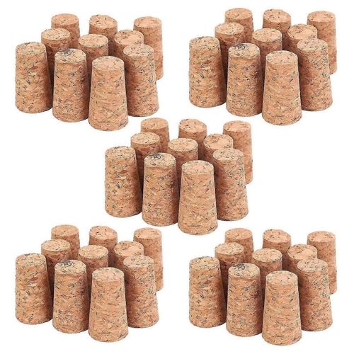 50pcs Bouchons Coniques Bouchons Diy Artisanat Art Modèle Bâtiment 22 X 17 X 35mm
