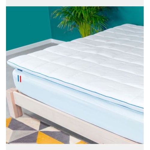Bdreams - Surmatelas mémoire de forme de 7 cm d'épaisseur - Blanc