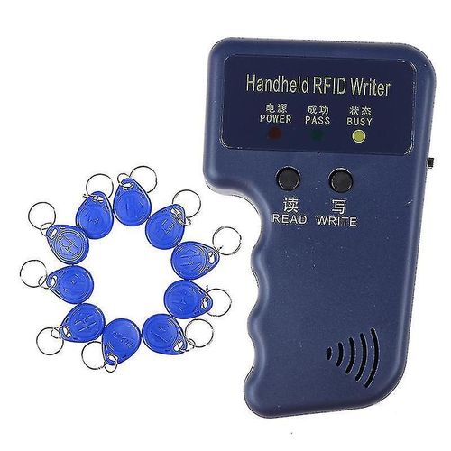 125khz Handheld Rfid Writer / Copieur / Lecteurs / Duplicateur avec 10pcs Id Tags