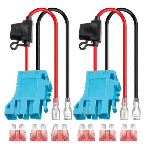 Remplacement du connecteur de faisceau de câbles 2Pack 12 AWG pour batterie SLA Peg-Perego 12 volts sur le véhicule R