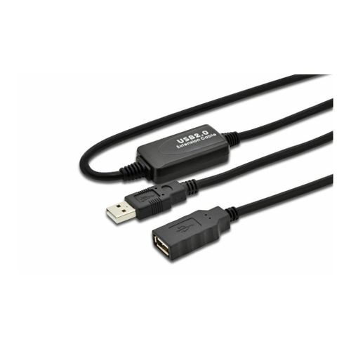 MicroConnect - Rallonge de câble USB - USB (F) pour USB (M) - USB 2.0 - 5 m - actif