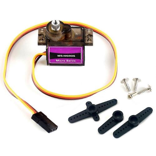 Servo Metal Gear 2kg/cm 2.8kg/cm Servo numérique de couple à 180 degrés pour hélicoptère avion bateau voiture RC