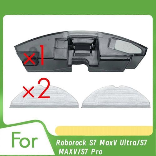 Réservoir d'eau de remplacement avec 2 tampons de vadrouille pour S7 MaxV Ultra