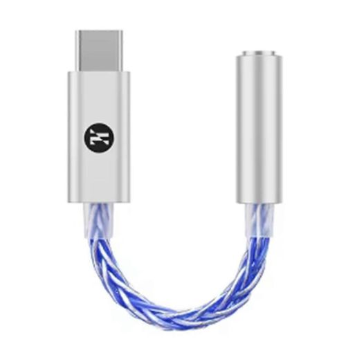JM6 Pro Type-C à 3.5mm CX31993 Audio Numérique Portable Décodage Ampli Hifi Casque Mobile USB JM11 Bleu