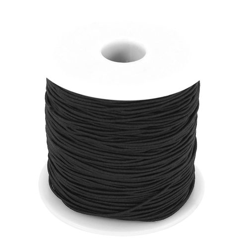 0,8 Mm Ligne De Cuir Cordon Ciré Fil De Coton String Strap Collier Corde Pour La Fabrication De Bijoux Bricolage Brac