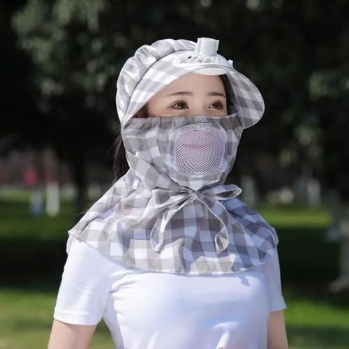 Gris - Chapeaux De Soleil Pour Femmes - Wirlsweal - Avec Ventilateur - Gris