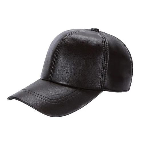 Marron - Eozy Casquette En Cuir Homme Chapeau Baseball Outdoor Marron Chaud Hiver