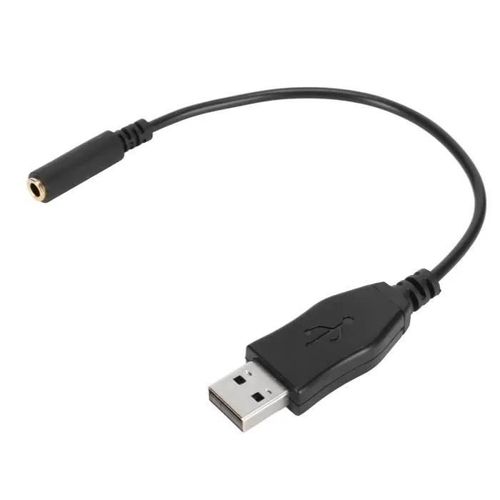 Adaptateur USB A vers Jack 3.5mm - Son Numérique pour PC PS5 - Plug and Play