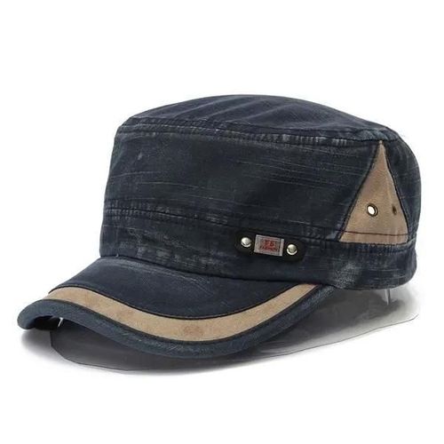 Homme Femme Chapeau Casquette Armée Militaire Beret Baseball Unisex Sport Hiver Bleu