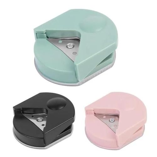 Perforatrice Angle Arrondi, Coin Perforateur De Papier, Coupe Papier Rond, Arrondisseur D\'angle, Coupe-Angle, Coupe-Rayon, 3pcs
