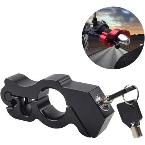 Serrure De Levier De Frein De Poignée De Guidon De Moto,Verrouillage Universel De Capuchons De Sécurité Antivol, Alliage