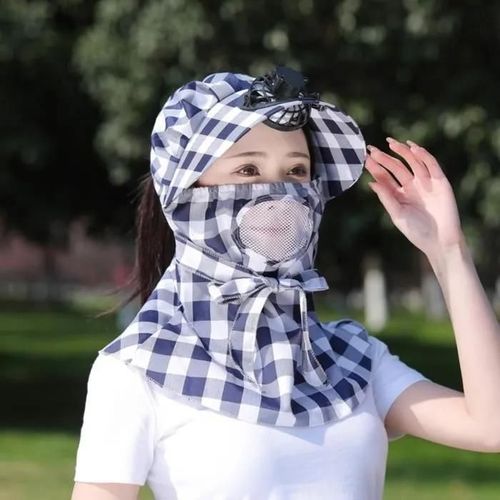 Noir - Chapeaux De Soleil Pour Femmes - Wirlsweal - Avec Ventilateur - Noir