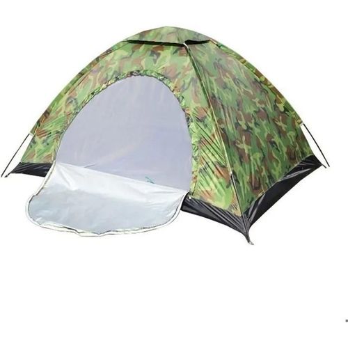 Camouflage - Tente De Camping 2 Personnes - Ultra Légère - Facile À Installer - Imperméable Ventilée - Pour Outdoor Camping,Randonnée