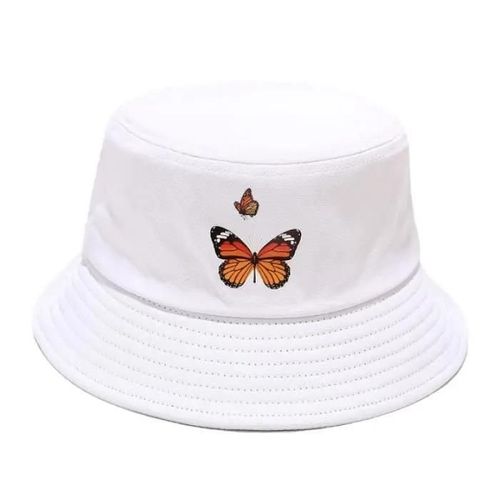 Blanc - Chapeau Bob - Femme - Pliable - Protection Uv - Léger - Confortable