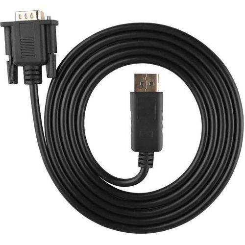 Adaptateur display port vers vga, Convertisseur de câble 1.8m haute définition 1080p hd dp vers vga Fafeicy-LIS