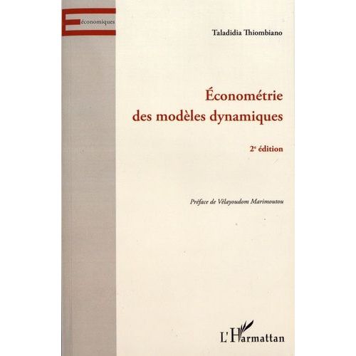 Econométrie Des Modèles Dynamiques