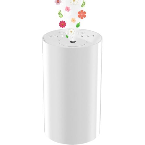 Huiles Essentielles,Huile Essentielle,Parfum Maison,Huile Essentielle Pour Diffuseur,Electrique Parfum Maison,Avec 3 Modes,Fonction Usb Portable,Blanc 