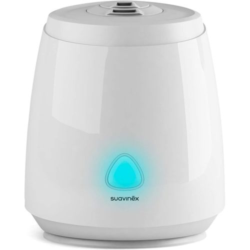 Humidificateur pour bébé,humidificateur silencieux,à vapeur froide,ultrasonique,aromathérapie,lumière nocturne,intelligent,contrôle avec application mobile,compatible Alexa et Google