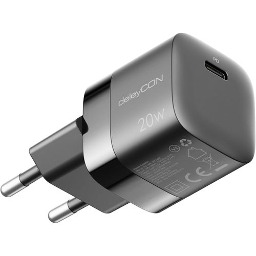 Chargeur Usb C (Chargeur Rapide Compact) Alimentation Usb-C Pour Iphone 16,15,Pro,Pro Max,Ipad,Airpods 4,Airpods Max,Watch,Galaxy S24/S23,Pixel,Téléphone Portable,Pd 3.0 Noir.[O942]