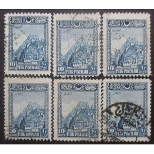 Turquie N°703 X 6 Oblitéré