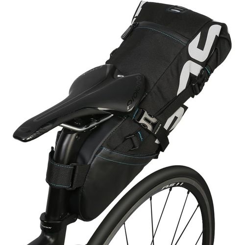 10l Waterproof Saddle Bag For Road Bike,Mountain Bike,Bmx,Mtb-Reflective Rear Bag Large Capacity-Black
