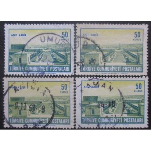 Turquie N°1643 X 4 Oblitéré