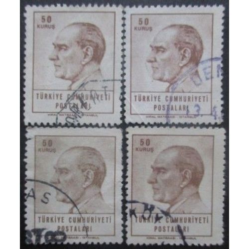 Turquie N°1716 X 4 Oblitéré