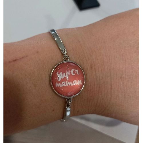 Bracelet Cabochon Super Maman !
